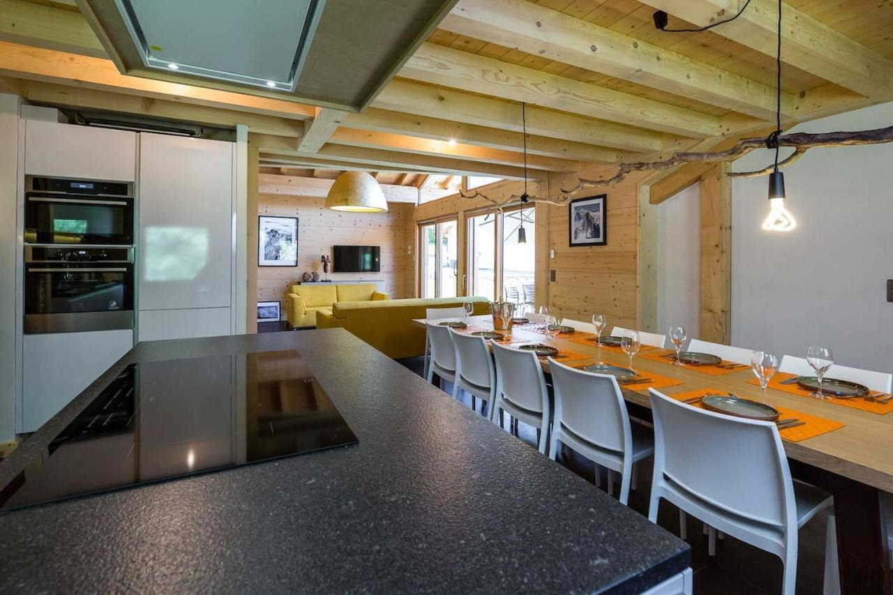 Superbe Chalet-11 Personnes-Chamonix Bagian luar foto